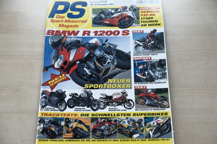 Deckblatt PS Sport Motorrad (12/2005)